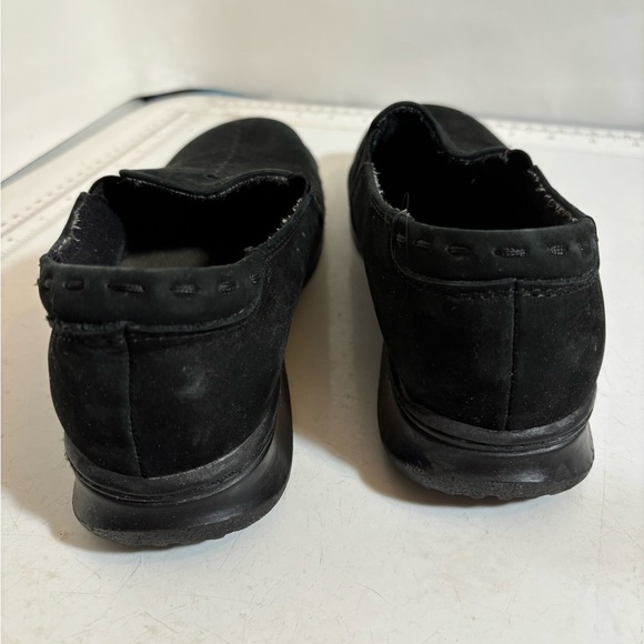 Dr Scholl’s women’s black slip on suede clogs mules in size 6.5 - Picture 4 of 14